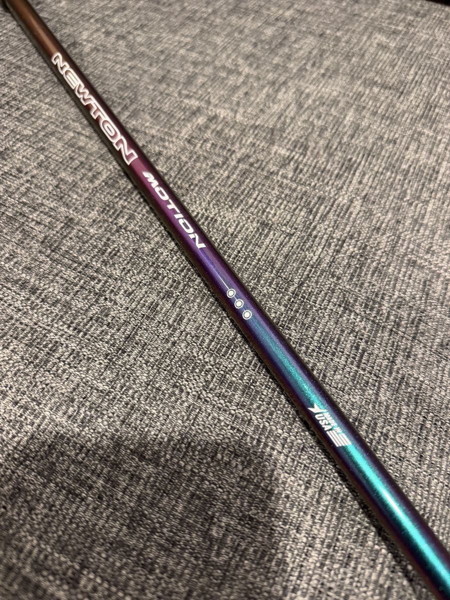 Newton Motion Regular 63g Driver Shaft - Taylormade Adapter - 3 Dot - Approx 45.5" Installed