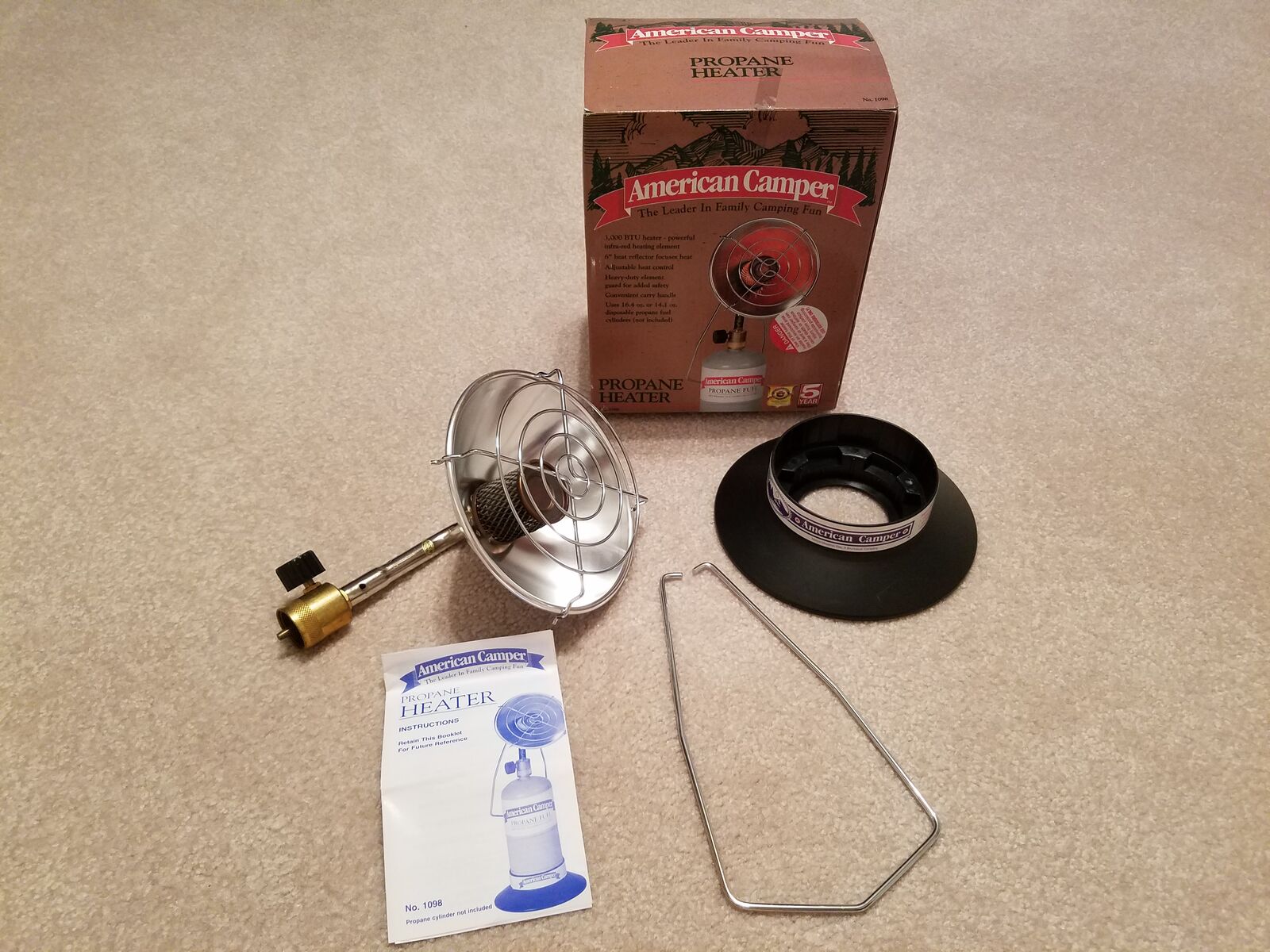American Camper Propane Heaters