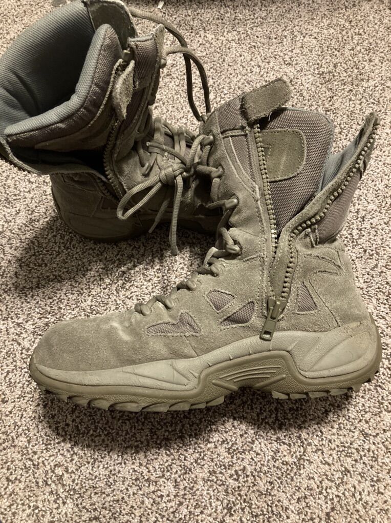 Reebok Steel Toe Tactical Boots S10.5