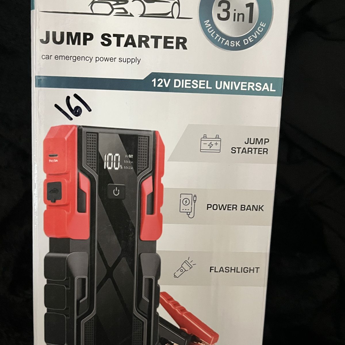 Car Jump Starter (& Charger/Flashlight)