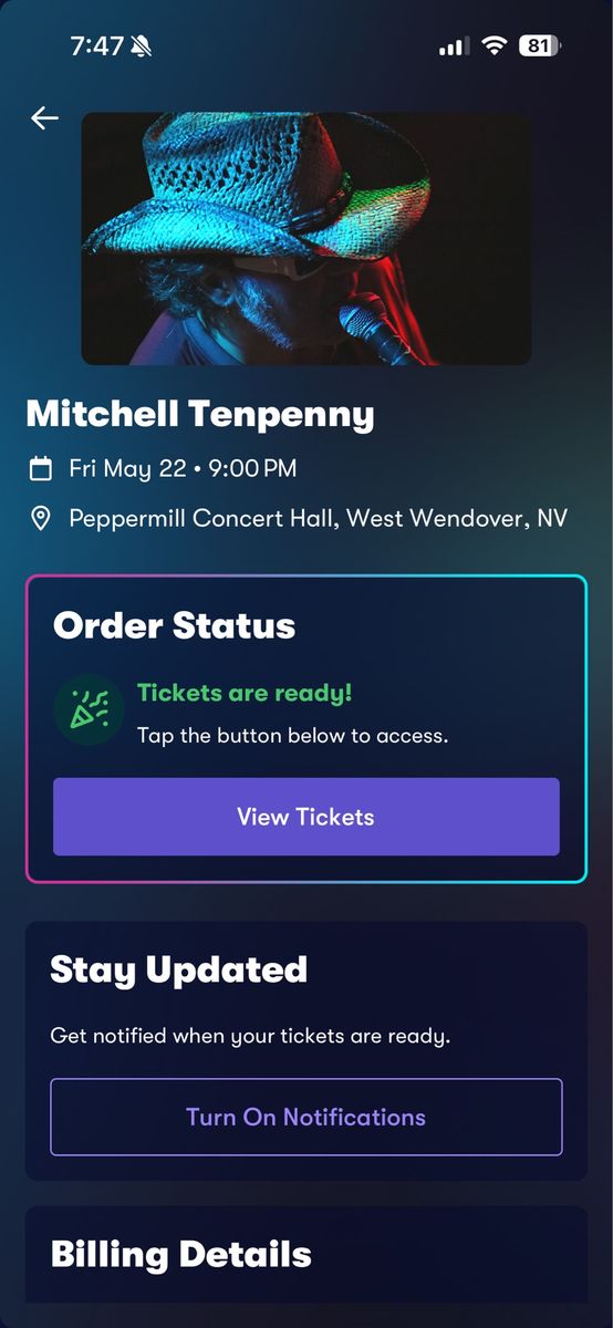 Mitchell Tenpenny