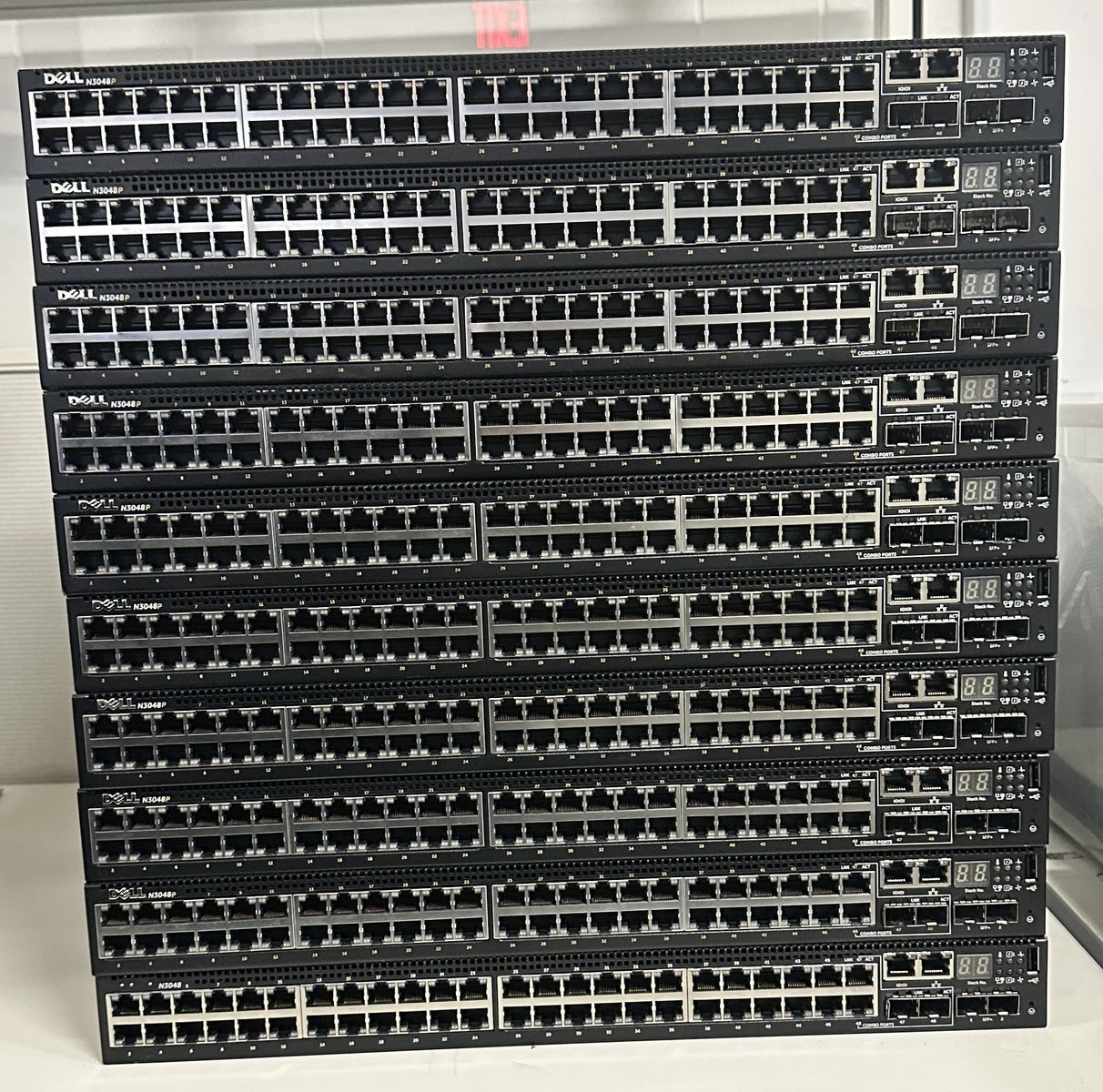 Dell N3048P - 48 Port PoE - Layer 3 Switches - $50 each - 10 Units Available - Local Pick-Up Only