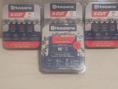 NEW Husqvarna X-Cut 16" Chainsaw Chain SP33G .325" .050" 66DL Low Kickback