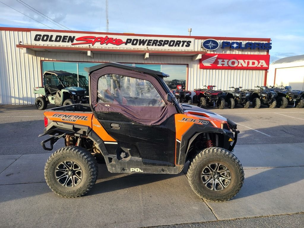 2016 Polaris® General™ 1000 EPS Deluxe Orange Burst