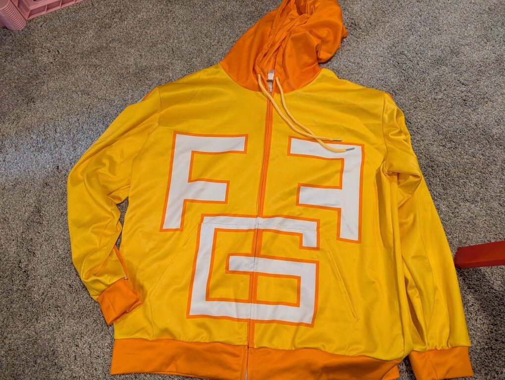 My Hero Academia Fat Gum hoodie size XL