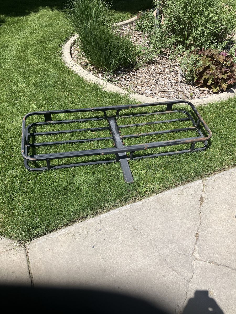 Hutch mounted cargo rack