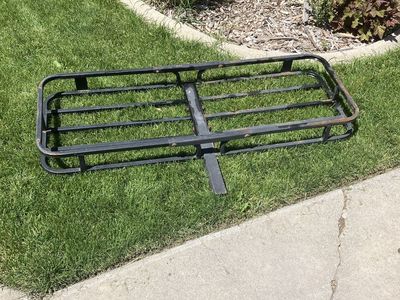 Hutch mounted cargo rack