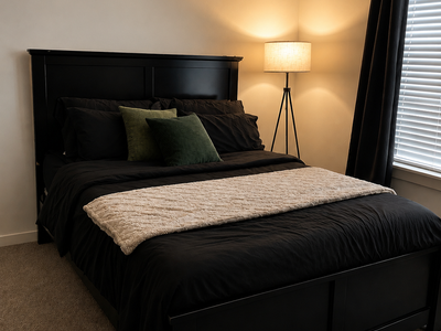 Queen bed mattress included