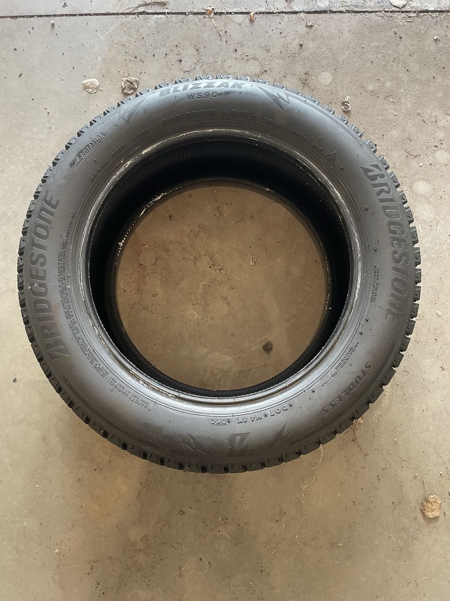 4 Bridgestone Blizzak WS90 Snow Tires - 205/55R16