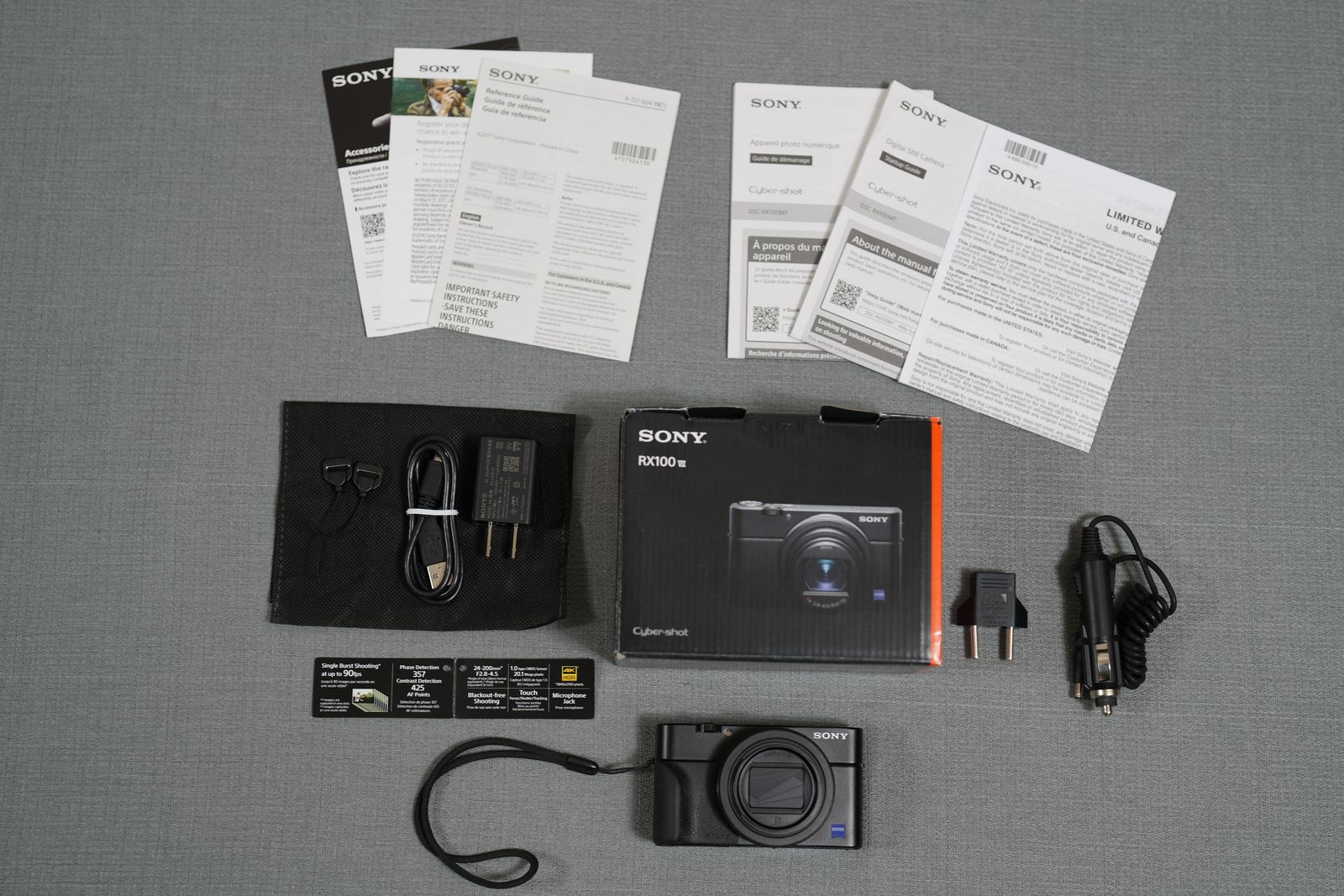 Sony RX-100 VII--LIKE NEW!