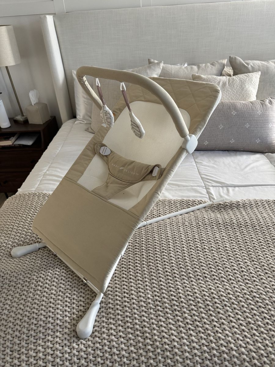 Modern Baby Alpine Deluxe Foldable Bouncer