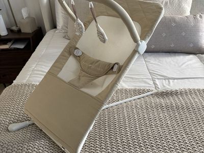 Modern Baby Alpine Deluxe Foldable Bouncer