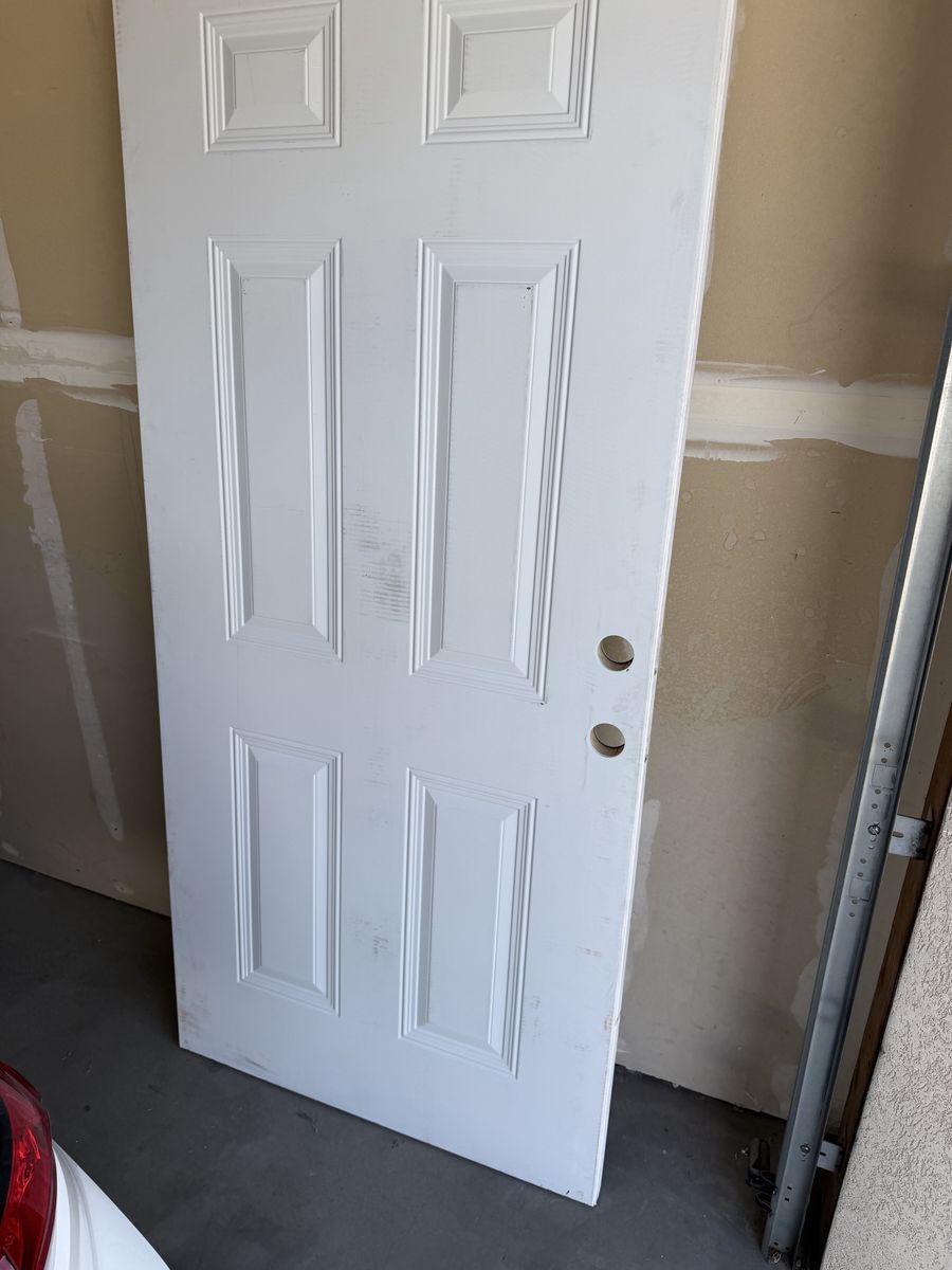 36 x 79 exterior steel door