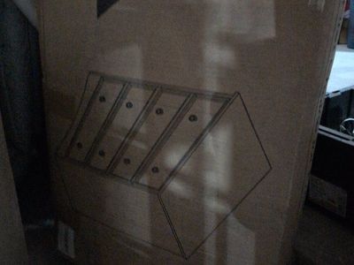 White dresser drawers never used. never taking the box. still need to be built. we paid $500 for these