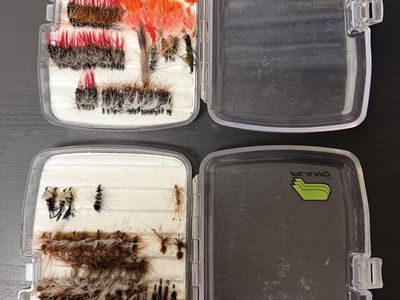 Lot Of 127 Hand Tied Fishing Flies