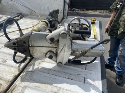 Jaws of Life. Hydraulic rescue tools to dismantle cars, etc