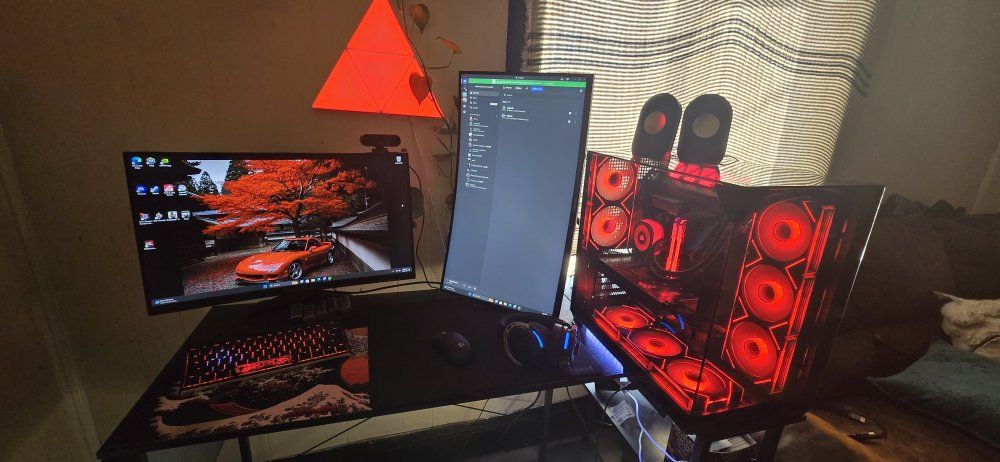 Gaming PC setup
