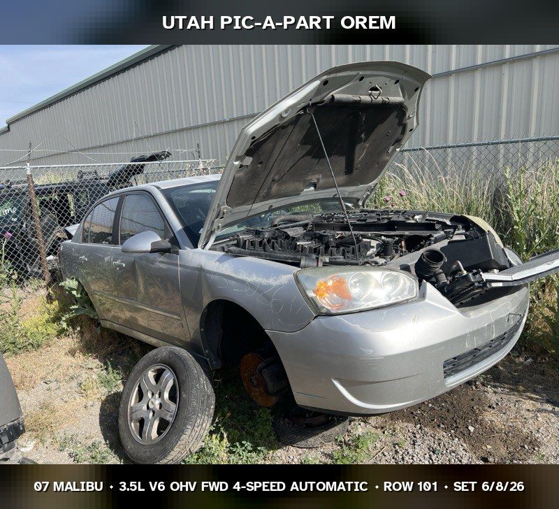 2007 Chevrolet Malibu Parts - UTPAP Orem