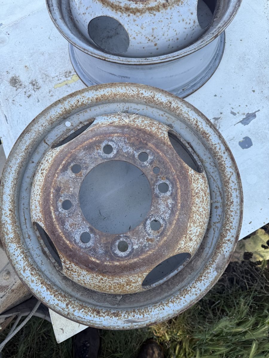 16” steel Dually Rims