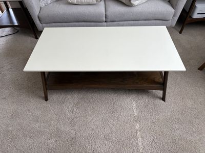 Coffee, console, side tables