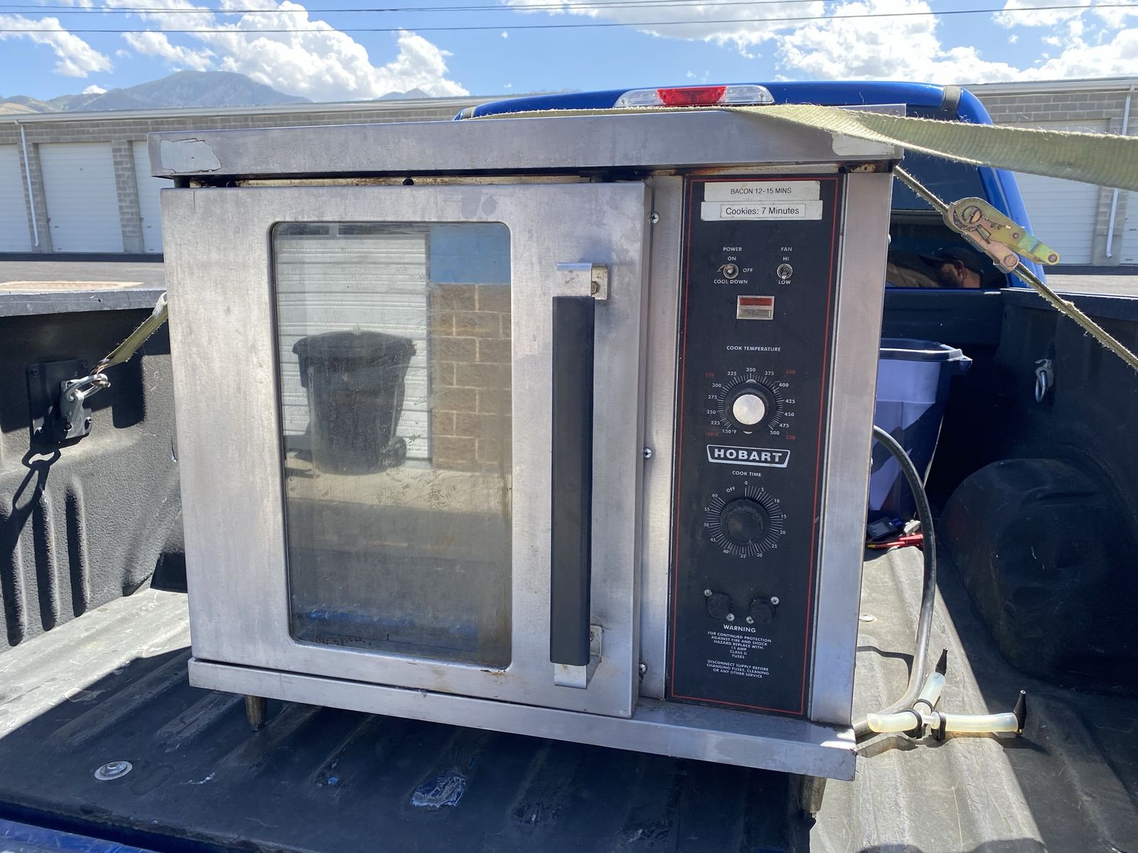 Hobart Commercial Convection Oven - Stainless Steel Countertop Model electric