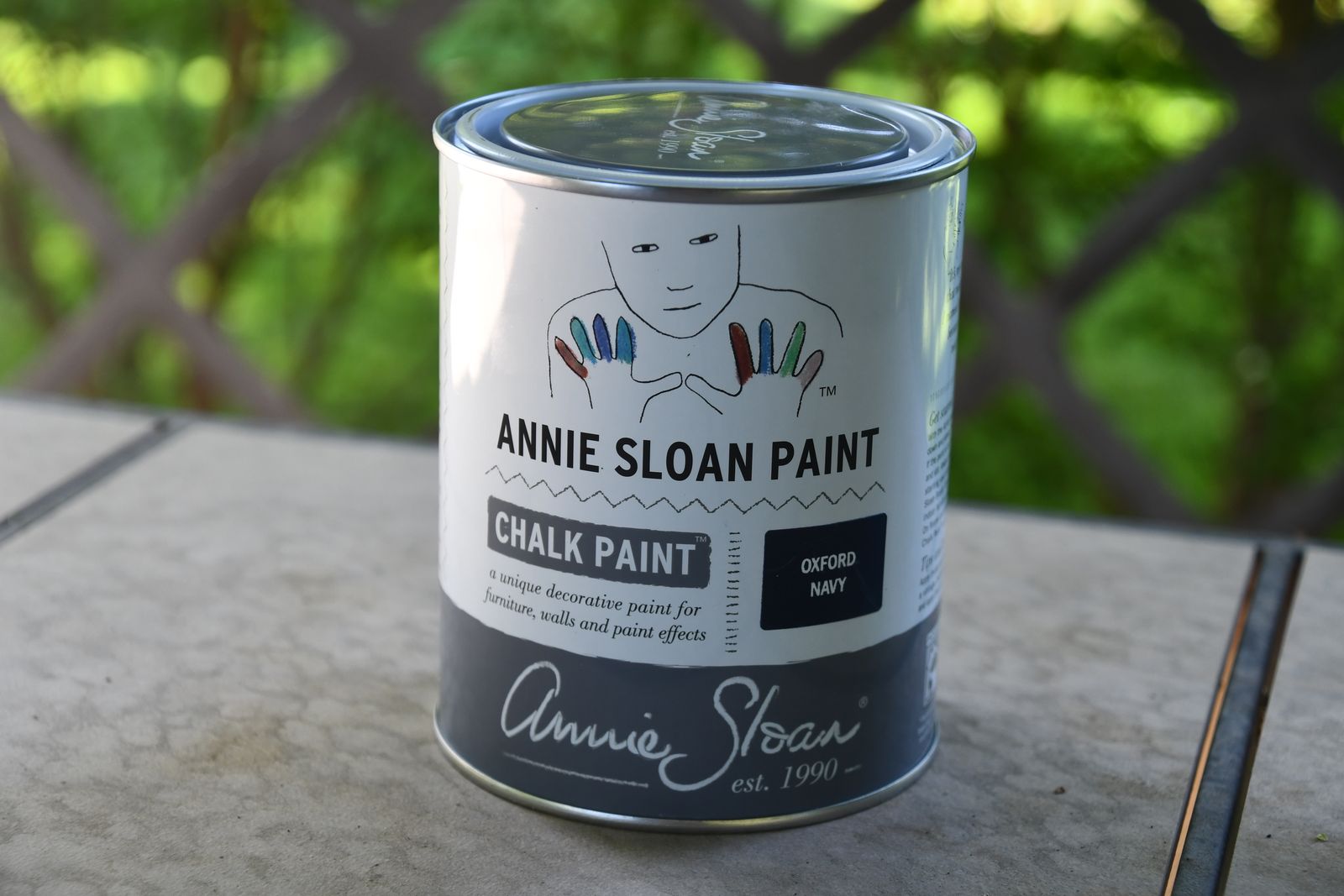 NEW ANNIE SLOAN CHALK PAINT ~ OXFORD NAVY ~ 1 LITER (33.8 oz) ~ MATT FINISH ~ WATERBASED