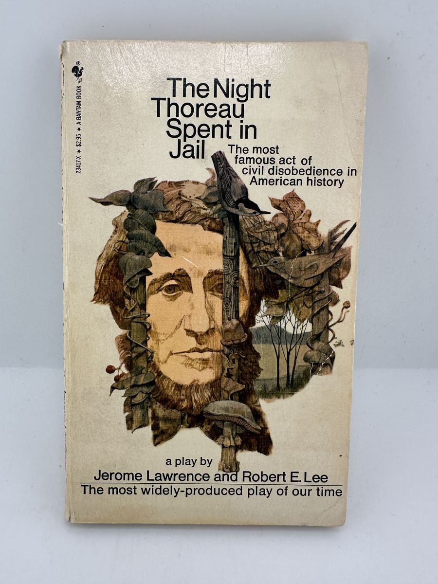The Night Thoreau Spent in Jail Lawrence Lee Bantam PB Vintage Play