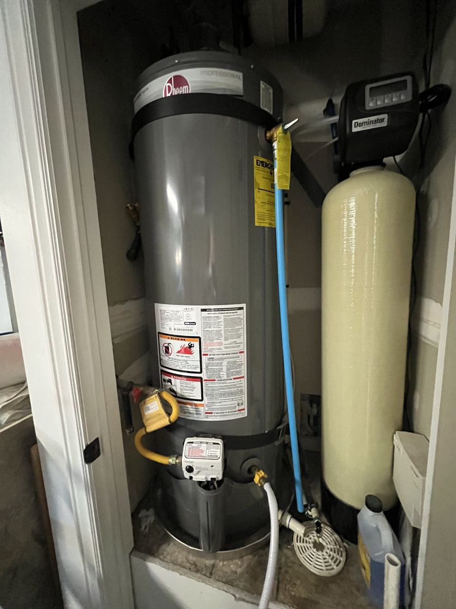Water heater natural gas 50 gallon (read listing)