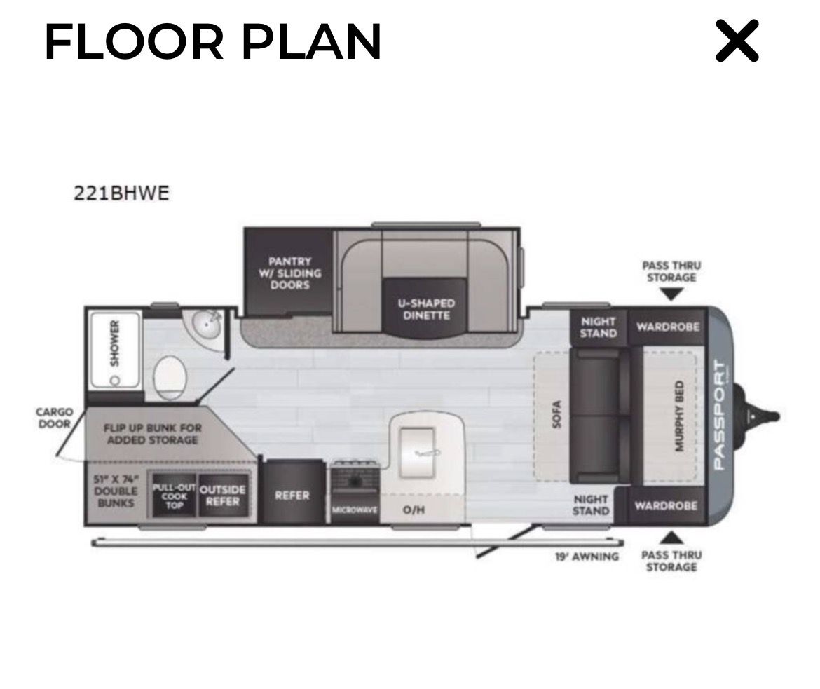 2022 Keystone BUNKHOUSE 221BHWE