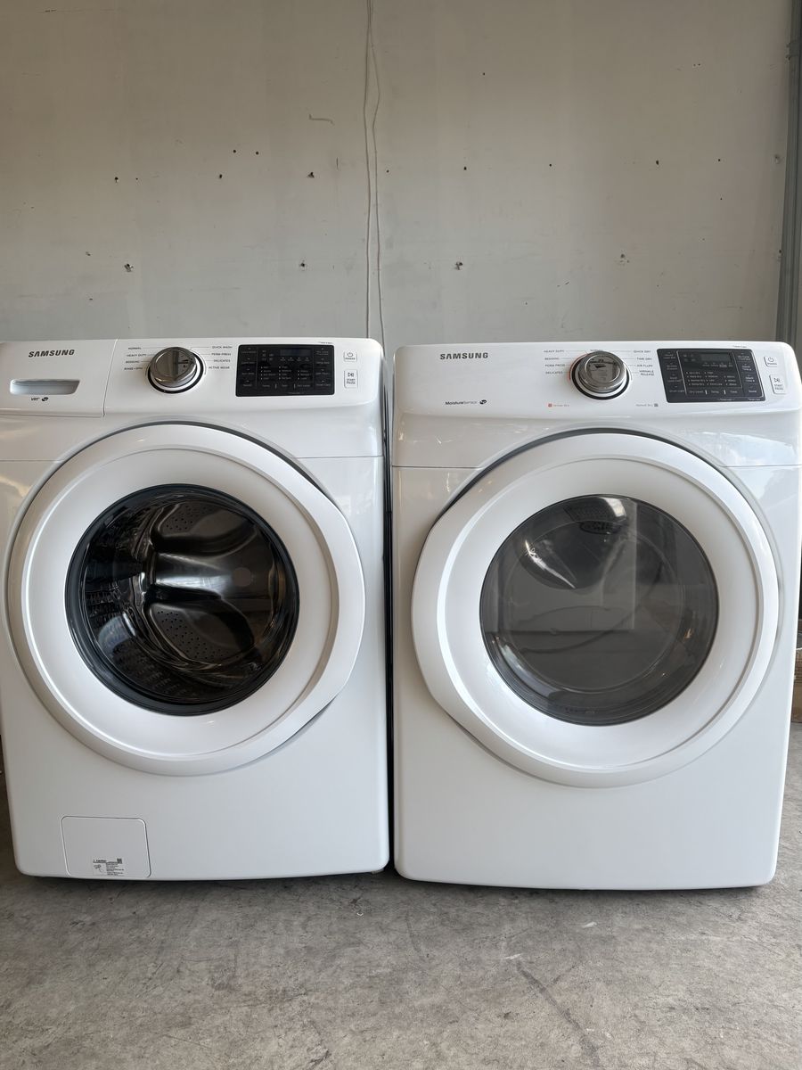 Samsung Washer & Electric Dryer
