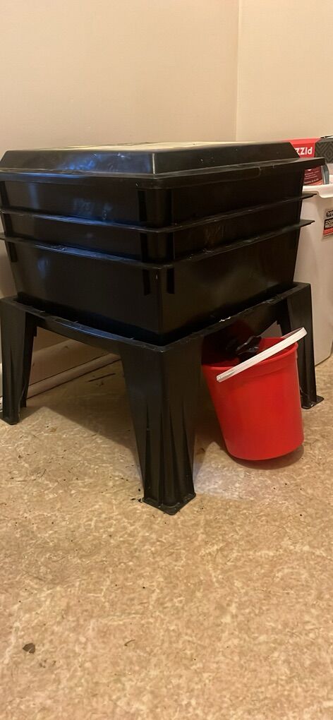 Complete Worm Farm Setup