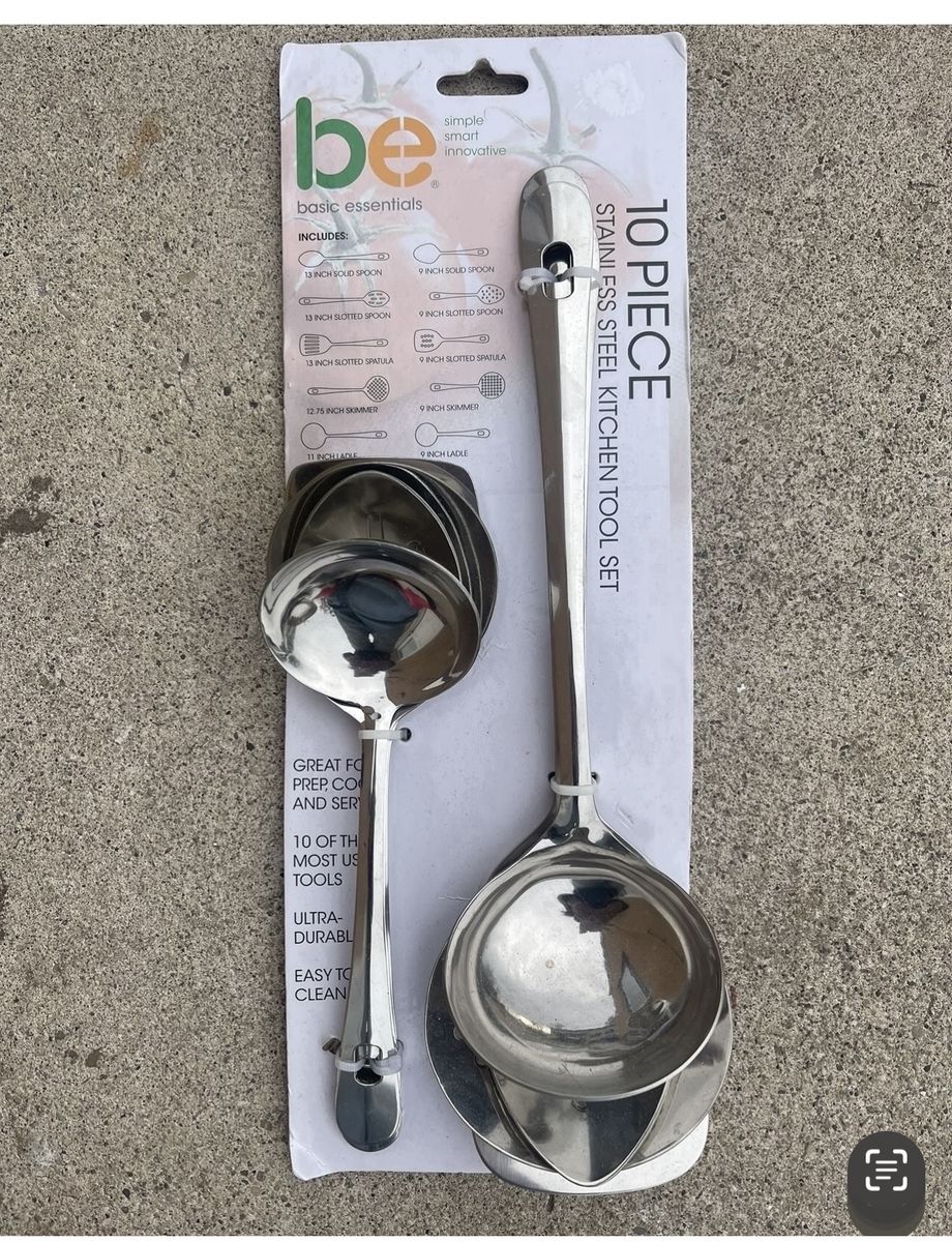 BE NEW STAINLESS STEEL KITCHEN TOOL SET