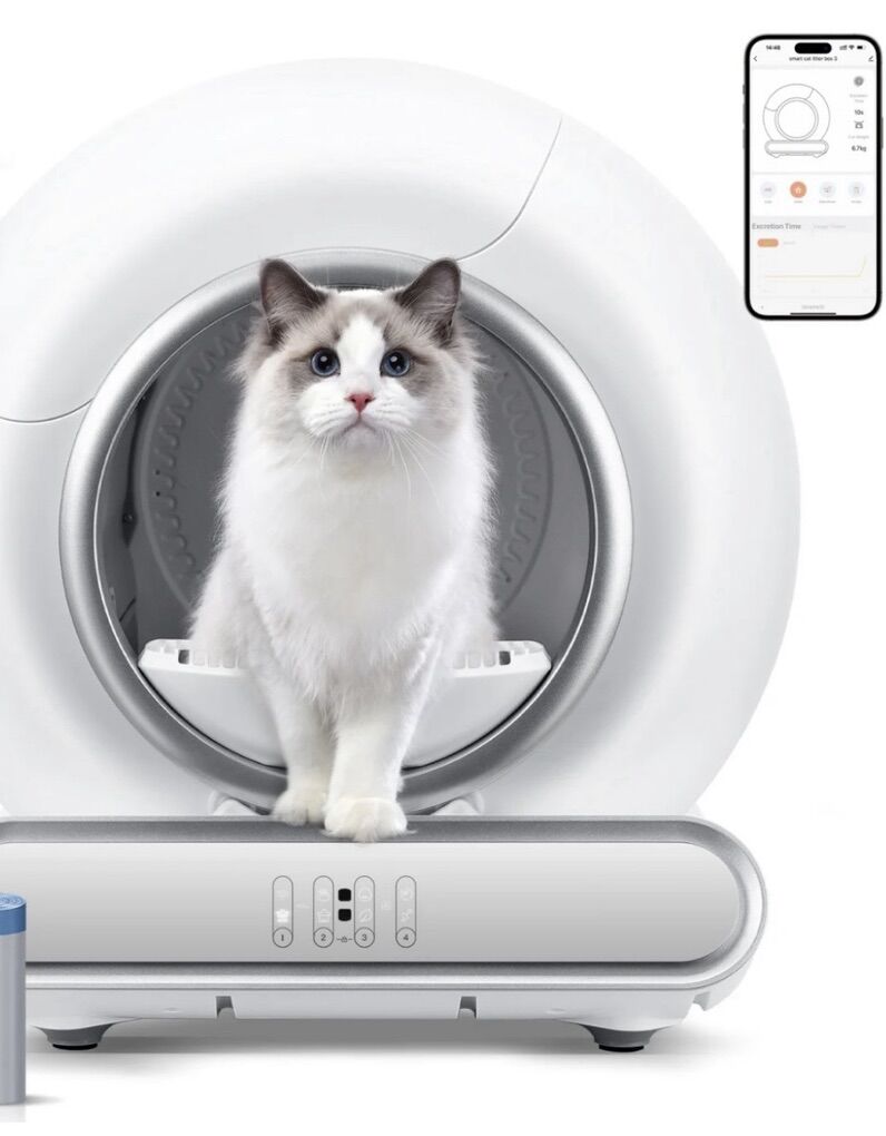 Automatic Cat Litter Box w/ WIFI App Control