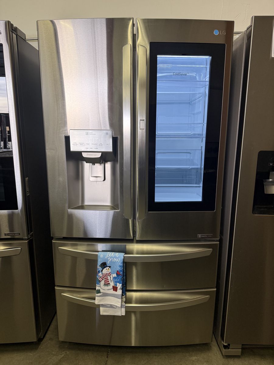 LG Standard-Depth 4-Door InstaView Refrigerator