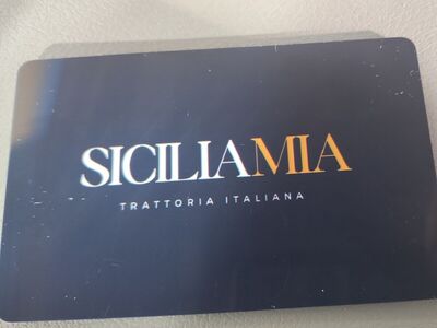 SICILIAMIA Gift Card for Less
