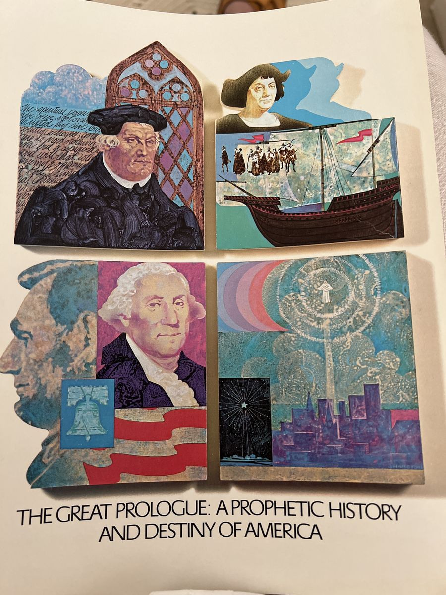 “The Great Prologue: A Prophetic History and Destiny of America”