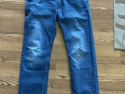 Levi's 505 W 34 L 34 Medium Blue Denim Jeans
