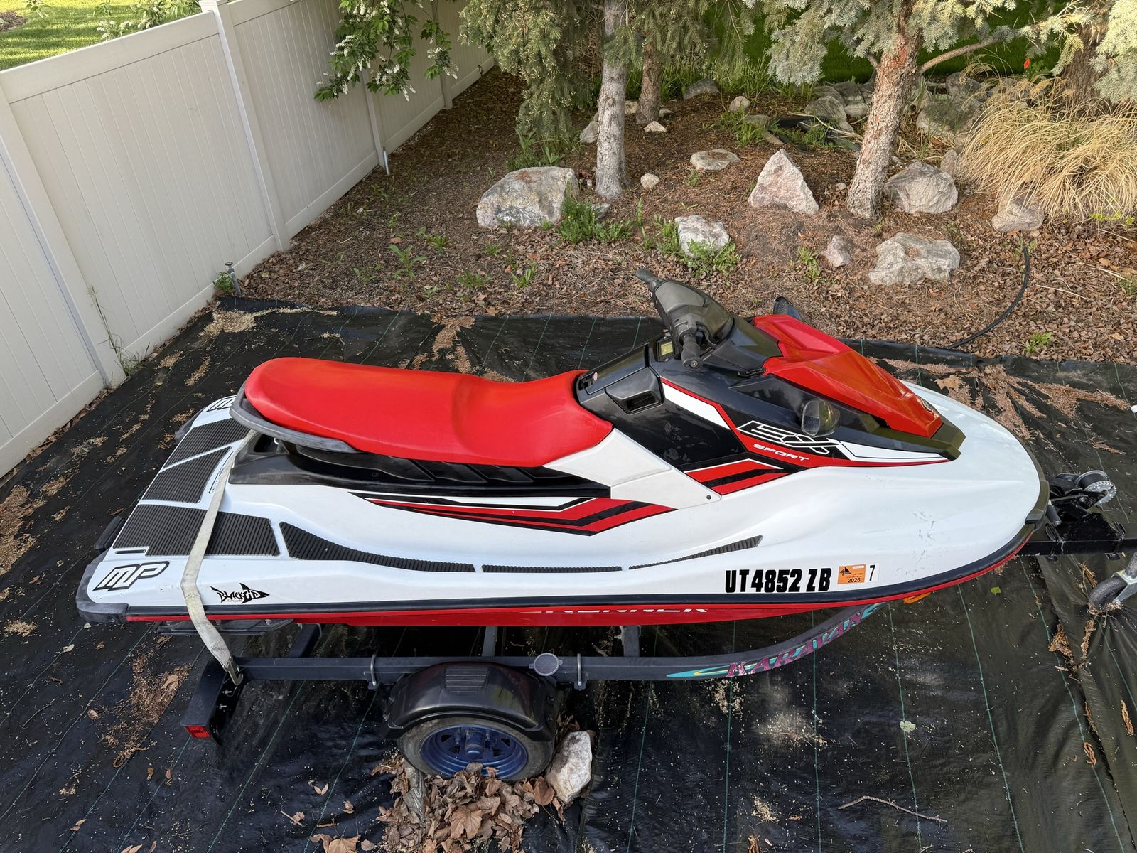 2020 Yamaha WaveRunner EX with trailer sale/trade