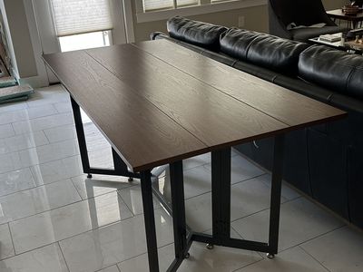 Convertible Folding Dining Table and Console