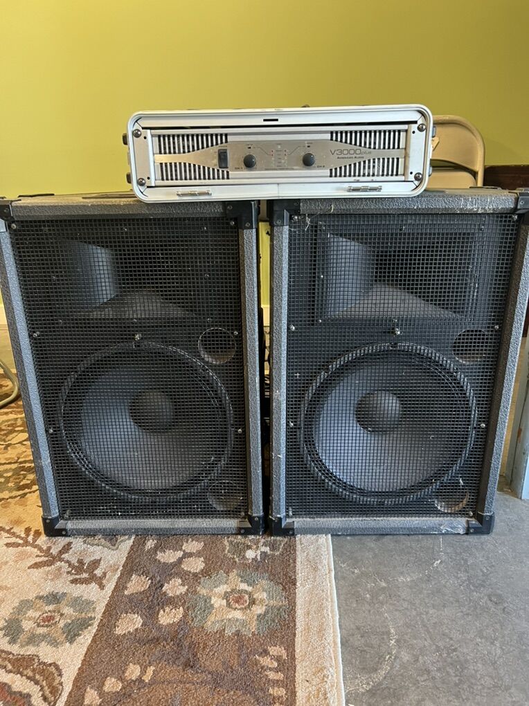 Full PA Sound System - For Clubs, Venues, Or DJ