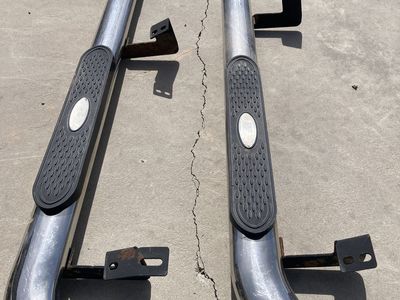 4" Polished Stainless oval Side Bars