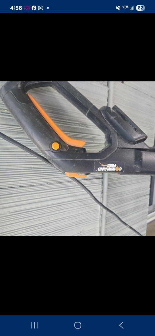 WORX WG163 GT 3.0 20V Cordless Electric String Trimmer/Edger with Command Feed