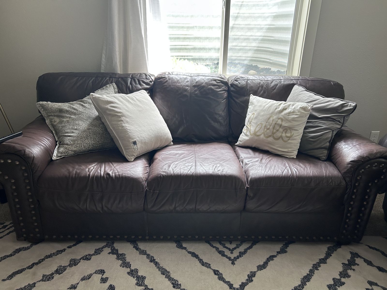 Leather Couch