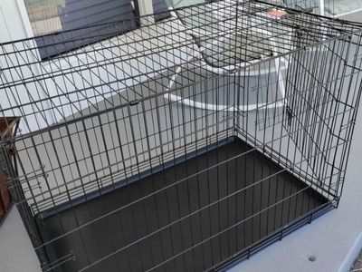 Extra Large 42” Dog Crate Kennel folding wire pet cage