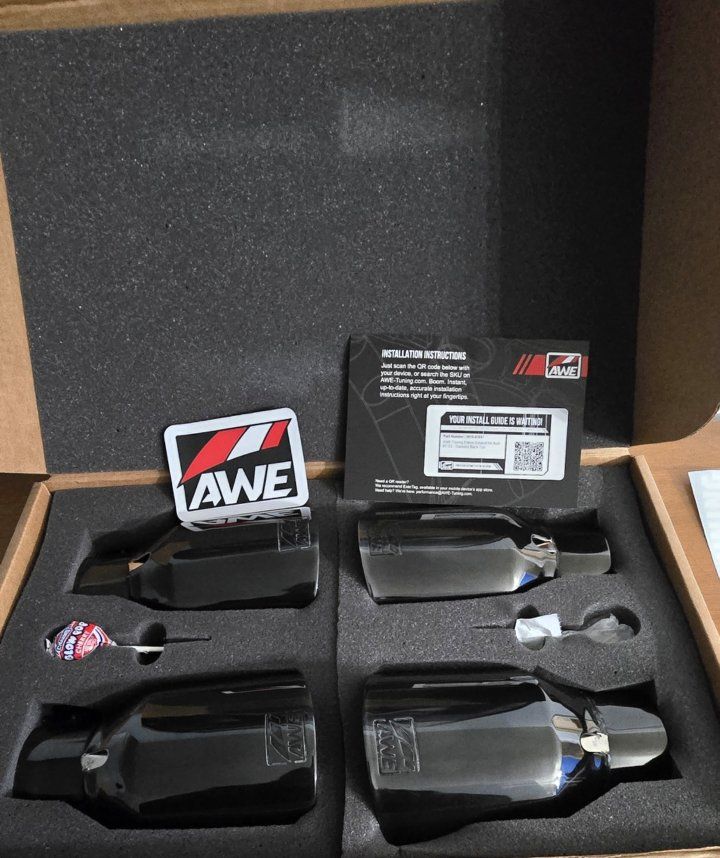 AWE Catback touring exhaust Audi S3 8Y
