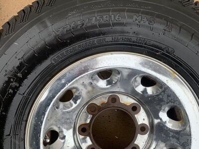265/75R16 8 Lug Wheel And tire