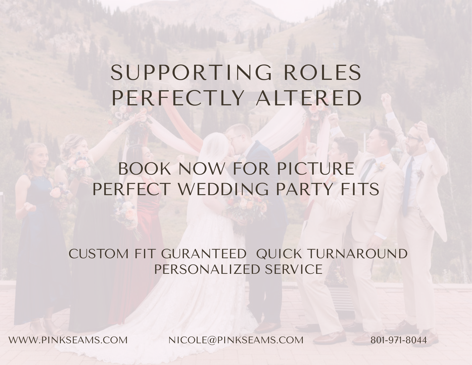 Wedding Party Alterations