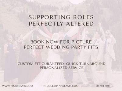 Wedding Party Alterations