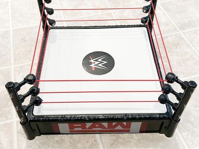 WWE Raw Superstar Ring Toy - Has small crack
