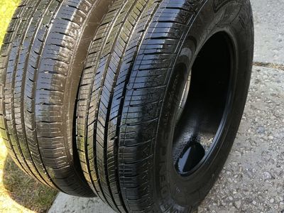 2 tires 205/70R15 they have like 90% tread